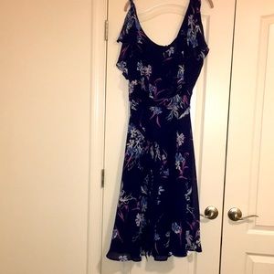 Blue Floral Dress